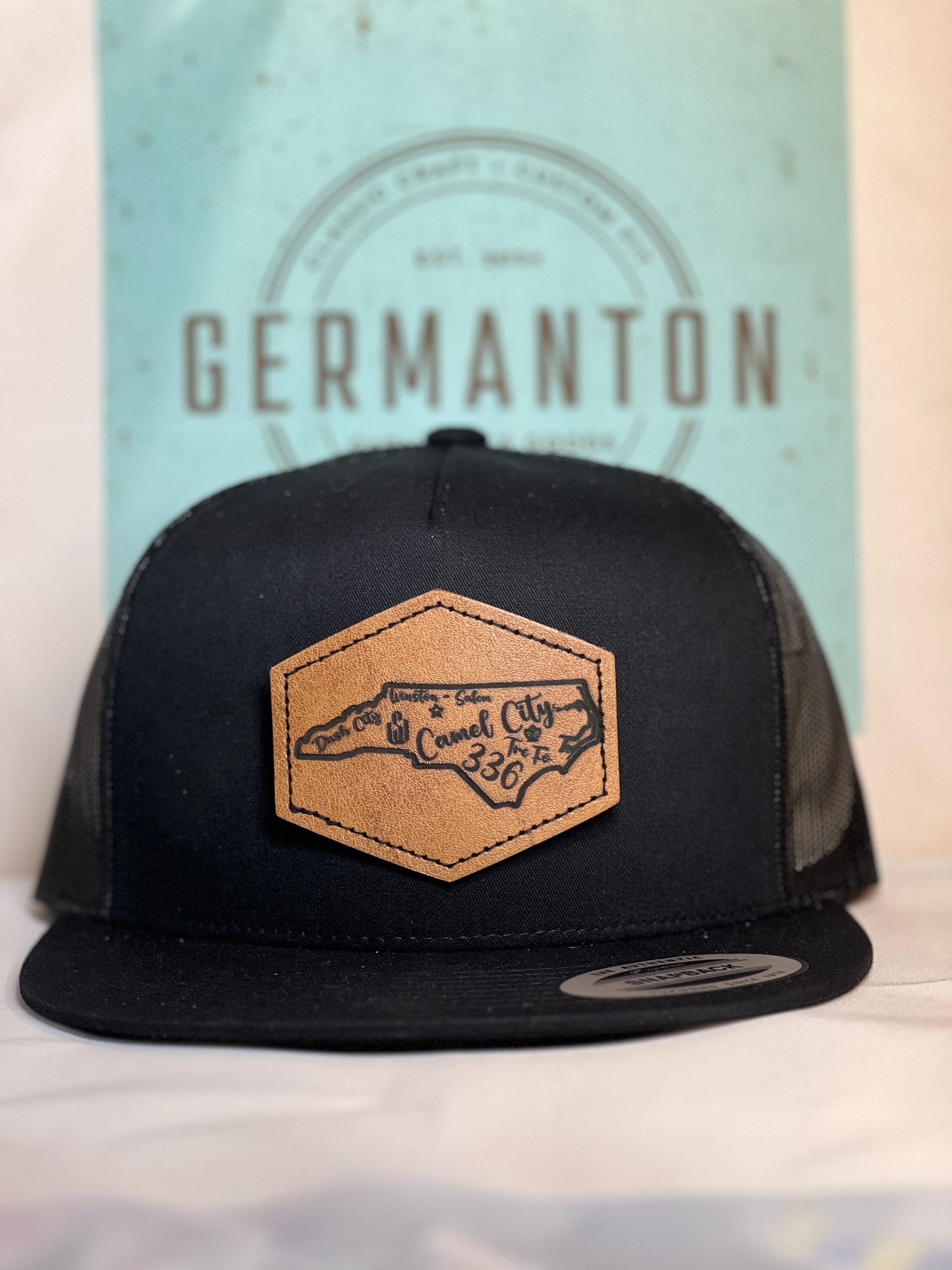 “Winston-Salem/NC” Patch Hat- Yupoong 6006