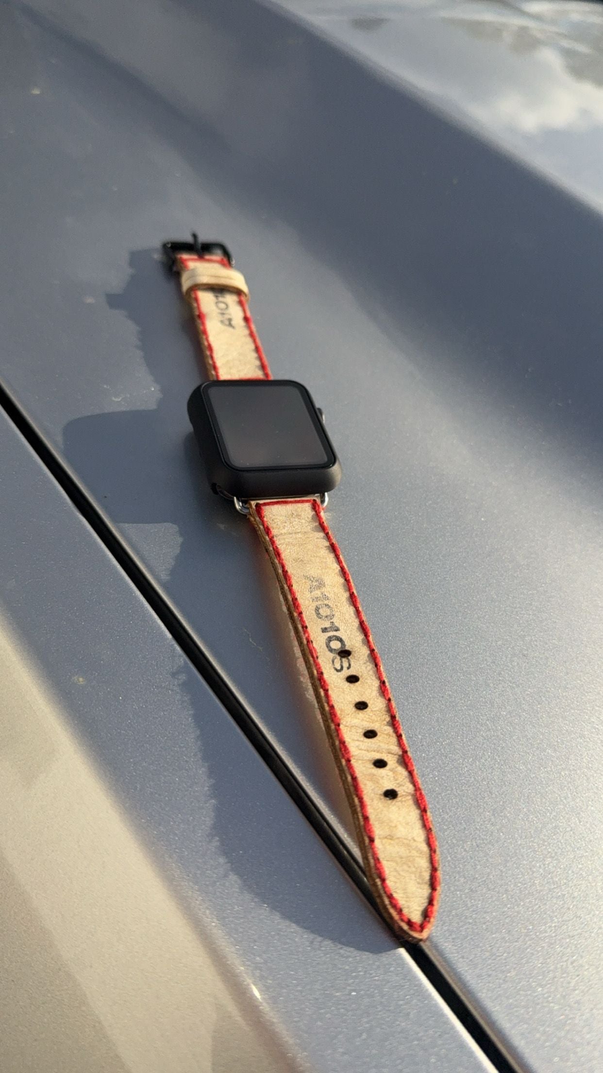 The Sandlot Strap - Handmade Apple Watch Band