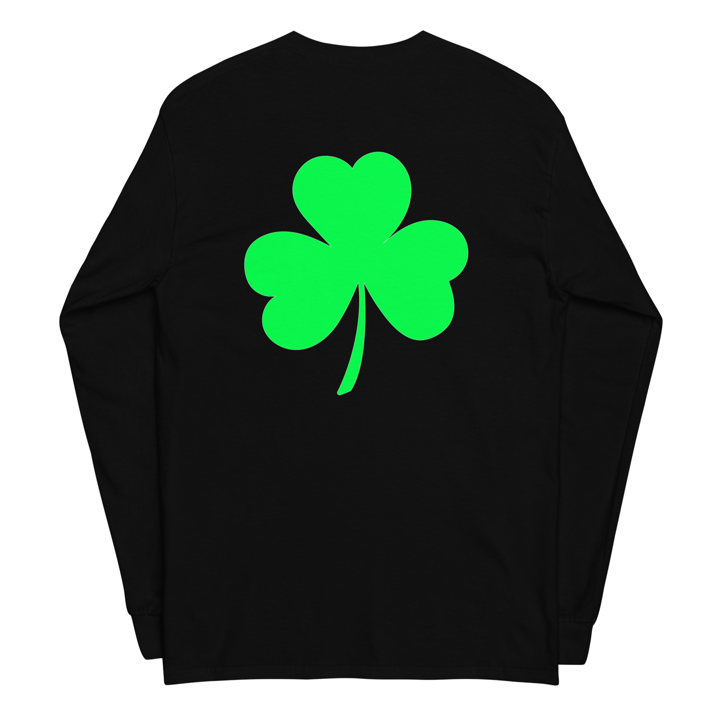 Celtics LOGO BACK Long Sleeve T-Shirt (GILDAN 2400 - 100% Cotton)