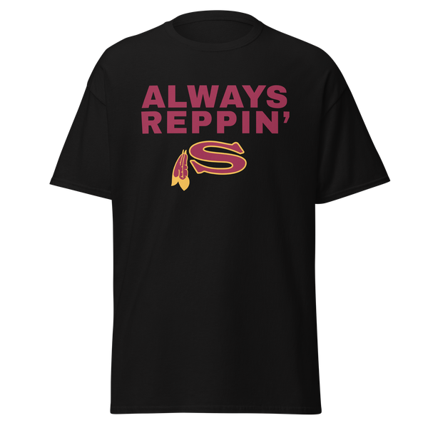 "Always Reppin'" - SSHS Basketball T-Shirt