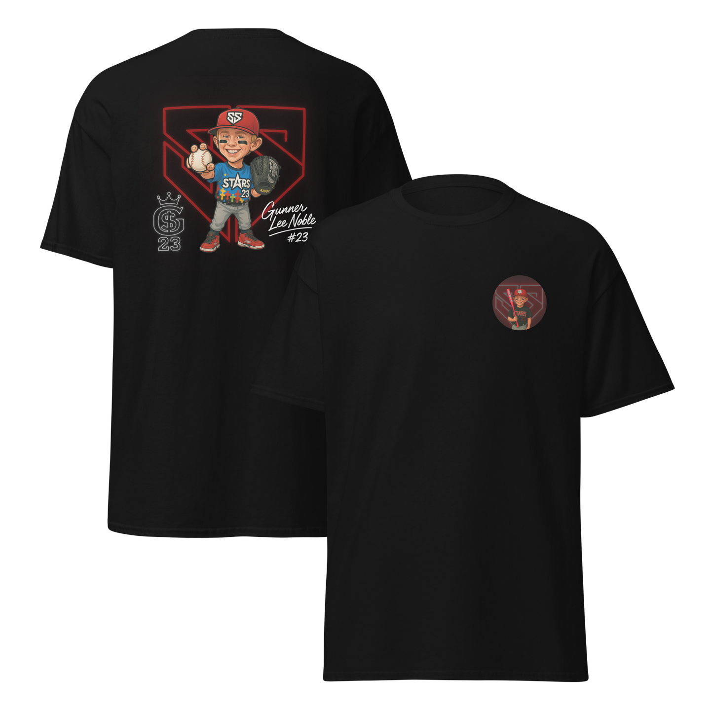 Custom Caricature T-Shirt - GGG Exclusive