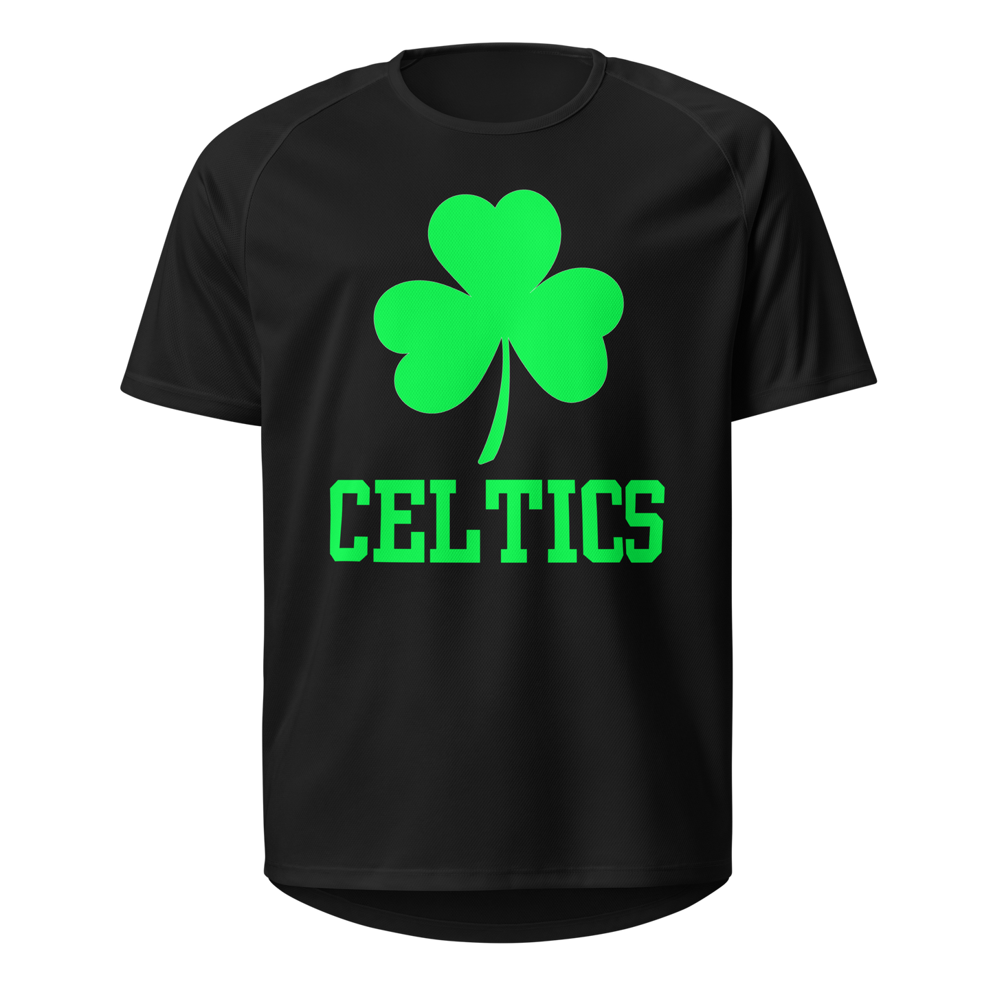 Celtics Clover T-Shirt (Jerzees 5.3oz 100% Poly Wicking)