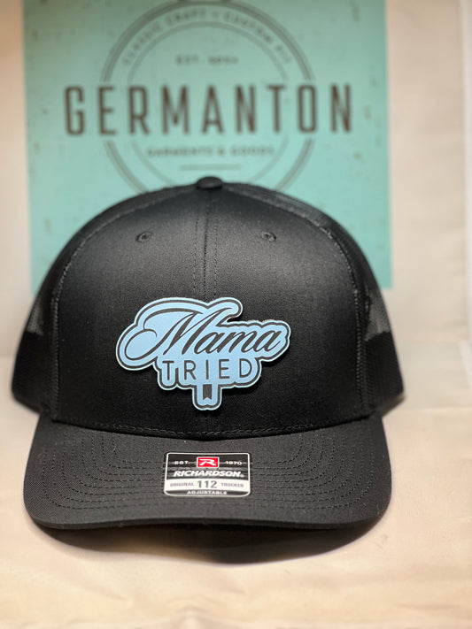 Mama Tried - Carolina Blue - Black/Black - Richardson 112